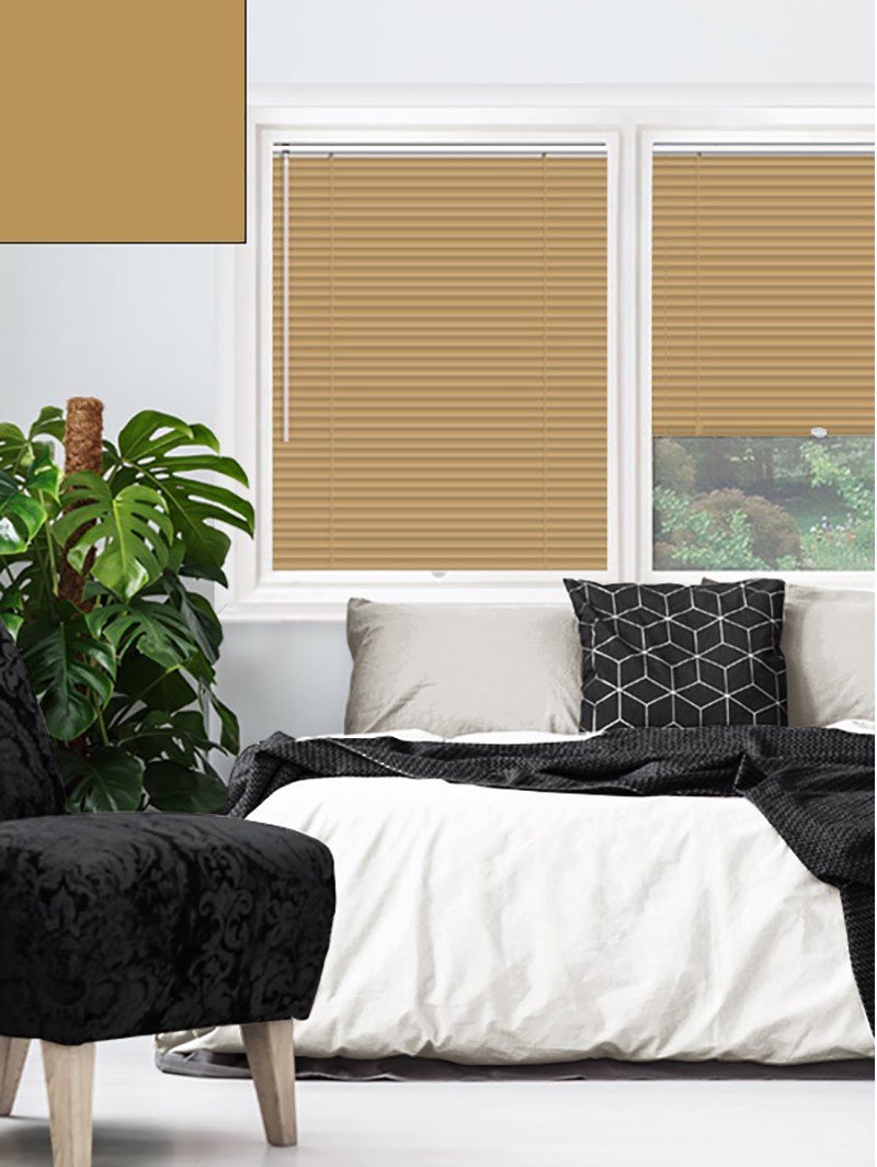 Matte Amber Glaze 25mm Perfect Fit Venetian Blind