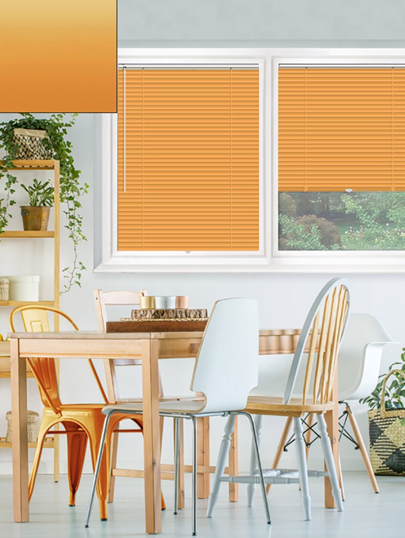 Matte Turmeric 25mm Perfect Fit Venetian Blind