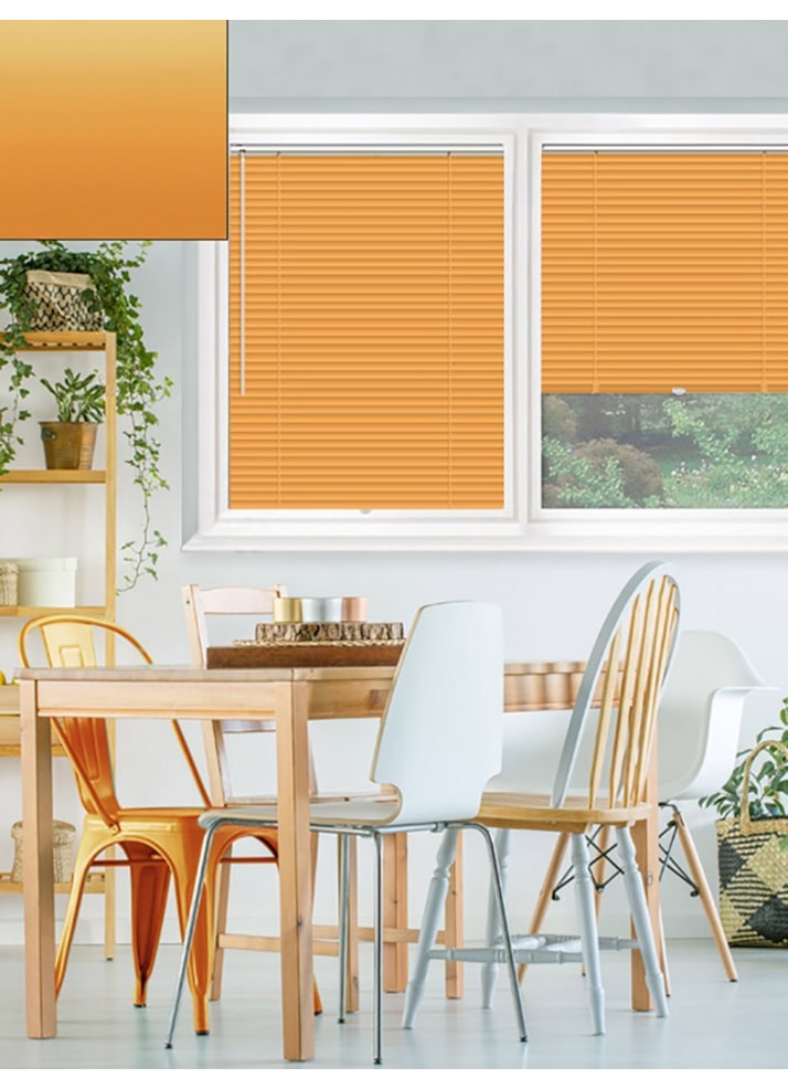 Matte Turmeric 25mm Perfect Fit Venetian Blind