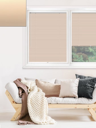 Matte Blush 25mm Perfect Fit Venetian Blind