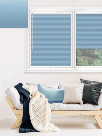 Matte Ocean 25mm Perfect Fit Venetian Blind