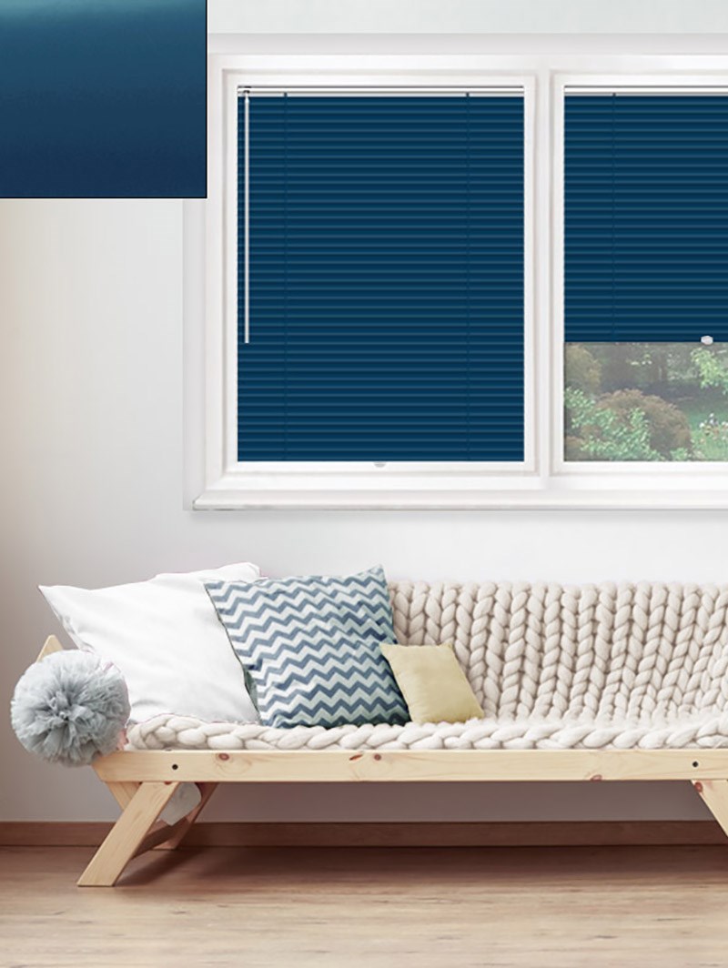 Matte Navy 25mm Perfect Fit Venetian Blind