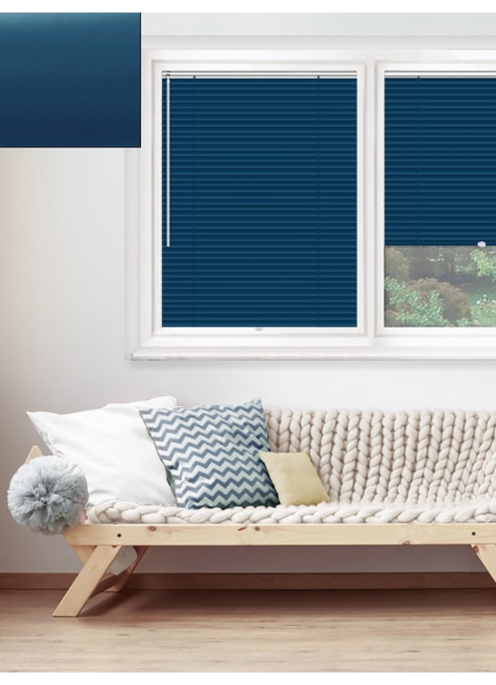 Matte Navy 25mm Perfect Fit Venetian Blind