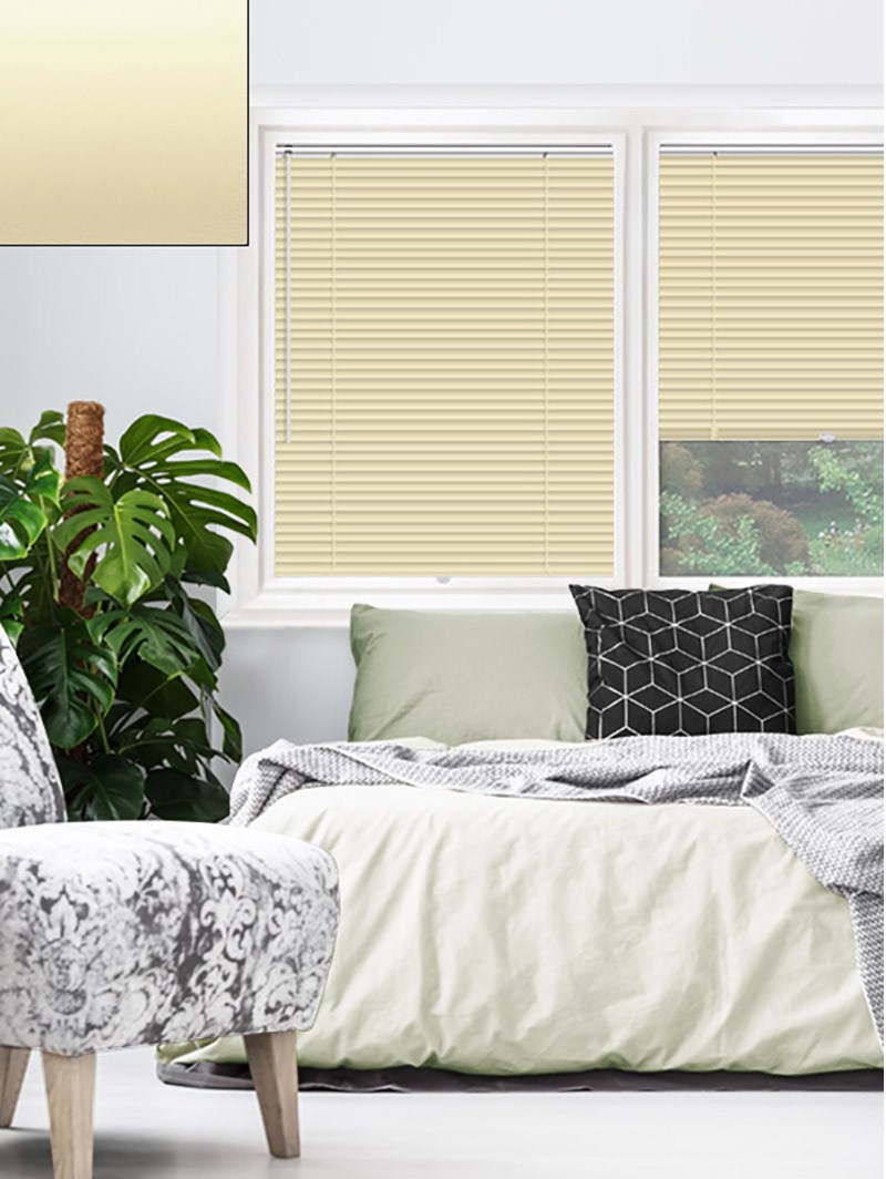 Matte Honeybee 25mm Perfect Fit Venetian Blind