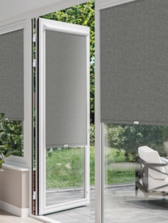 Amsterdam Graphite Perfect Fit Roller Blind