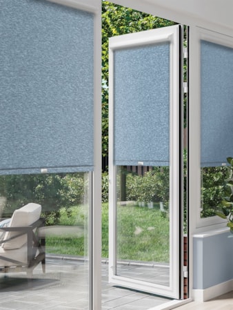 Amsterdam Marine Blue Perfect Fit Roller Blind