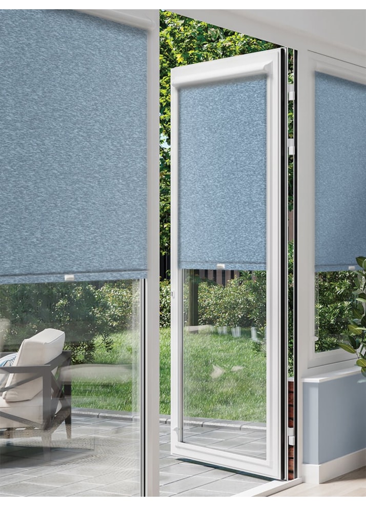 Amsterdam Marine Blue Perfect Fit Roller Blind