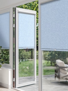 Amsterdam Powder Blue Perfect Fit Roller Blind