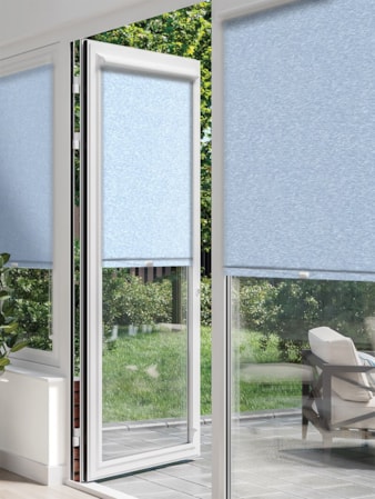 Amsterdam Powder Blue Perfect Fit Roller Blind