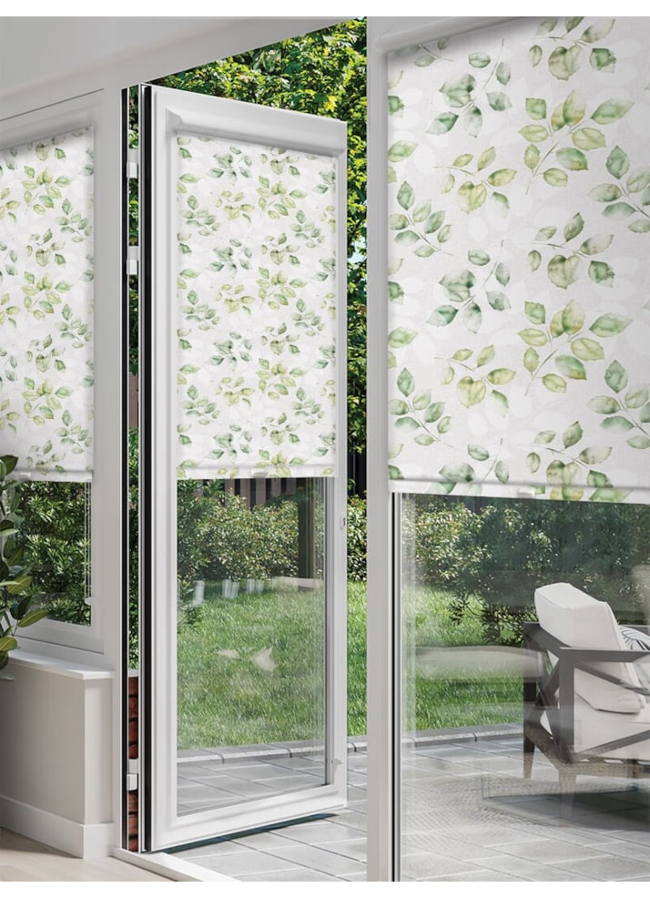 Ash Leaf Green Perfect Fit Roller Blind