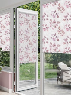 Ash Leaf Plum Perfect Fit Roller Blind