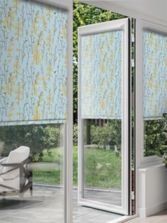 Broom and Bee SkyPerfect Fit Roller Blind by Lorna Syson