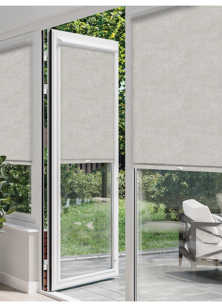 Cascade Warm Grey Perfect Fit Roller Blind