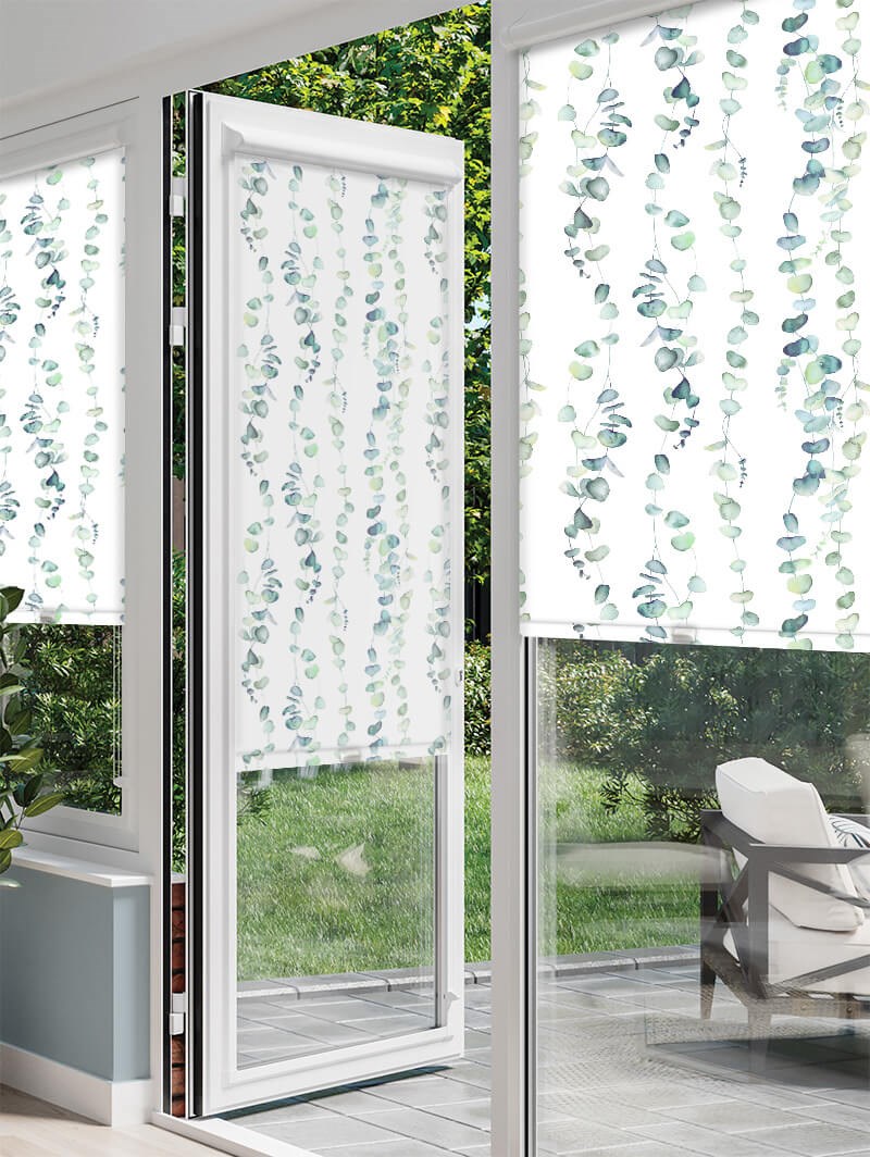 Eucalyptus Ocean Perfect Fit Roller Blind