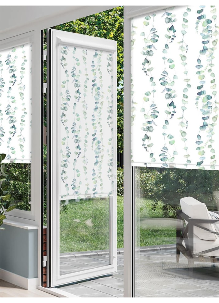 Eucalyptus Ocean Perfect Fit Roller Blind