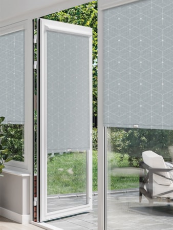 Illusion Pebble Perfect Fit Roller Blind