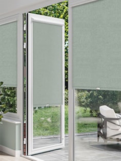 Melbourne Blue Green Perfect Fit Roller Blind