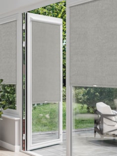 Melbourne Charcoal Grey Perfect Fit Roller Blind