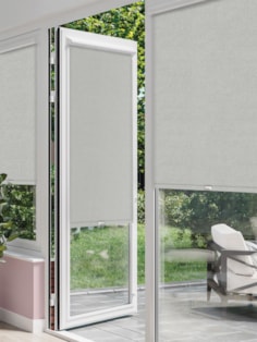 Melbourne Light Grey Perfect Fit Roller Blind