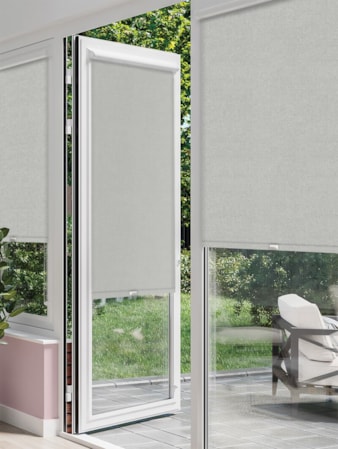 Melbourne Light Grey Perfect Fit Roller Blind