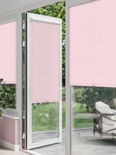 Melbourne Pale Pink Perfect Fit Roller Blind