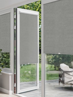 Melbourne Slate Grey Perfect Fit Roller Blind