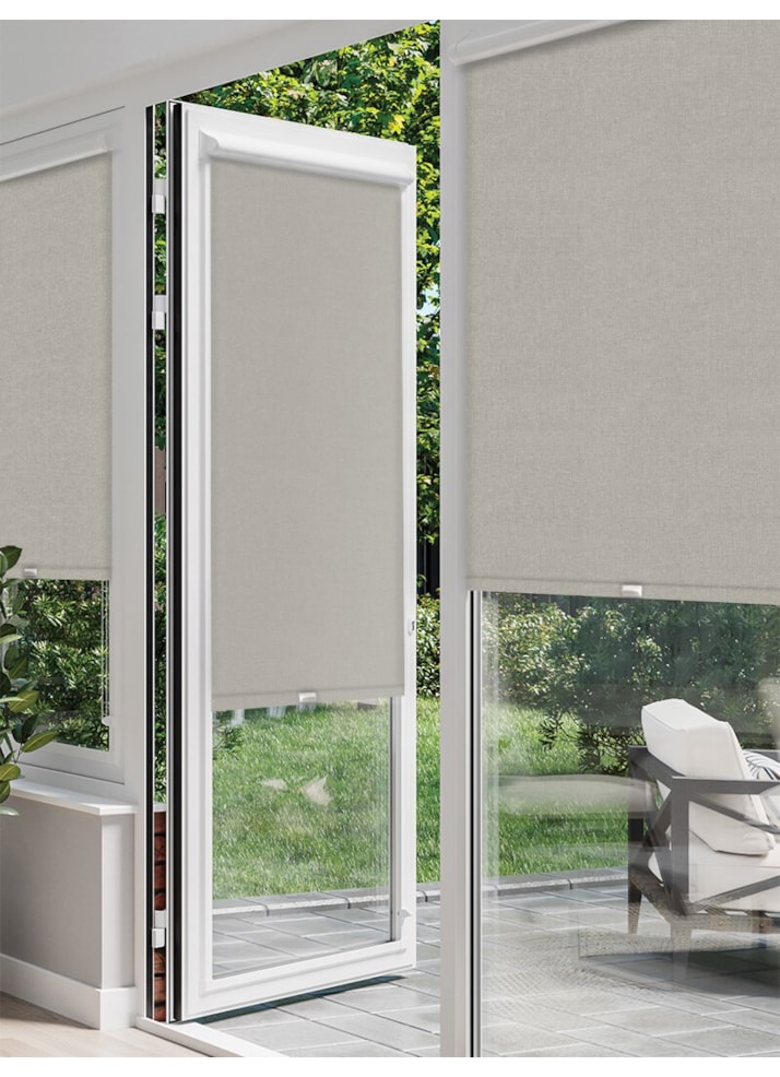 Melbourne Taupe Perfect Fit Roller Blind