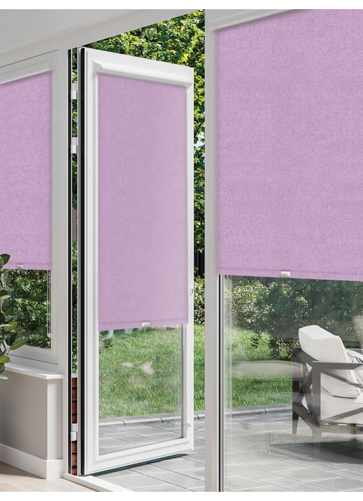 Melbourne Verbena Perfect Fit Roller Blind