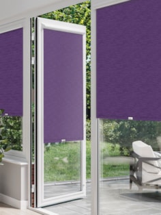 New York Deep Purple Perfect Fit Roller Blind