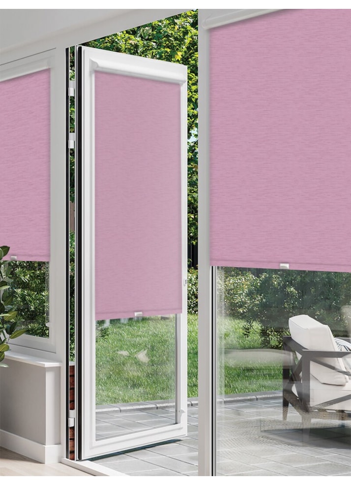 New York Dusky Purple Perfect Fit Roller Blind