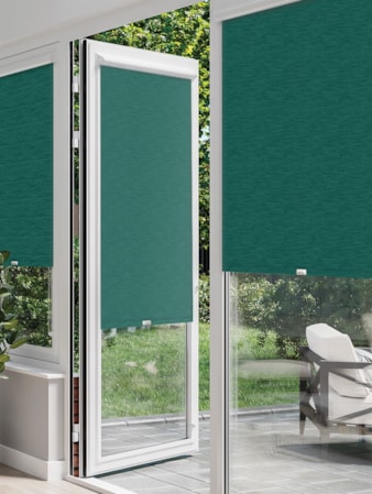 New York Emerald Green Perfect Fit Roller Blind