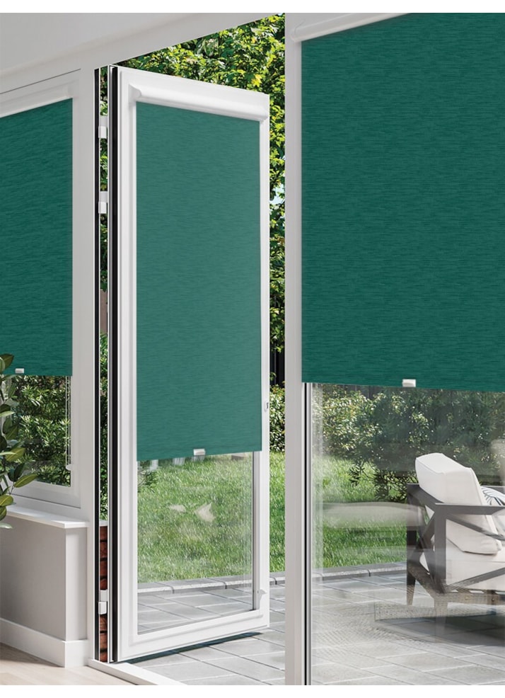 New York Emerald Green Perfect Fit Roller Blind