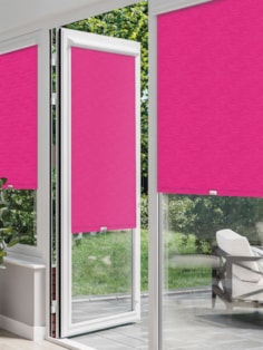 New York Fuchsia Pink Perfect Fit Roller Blind