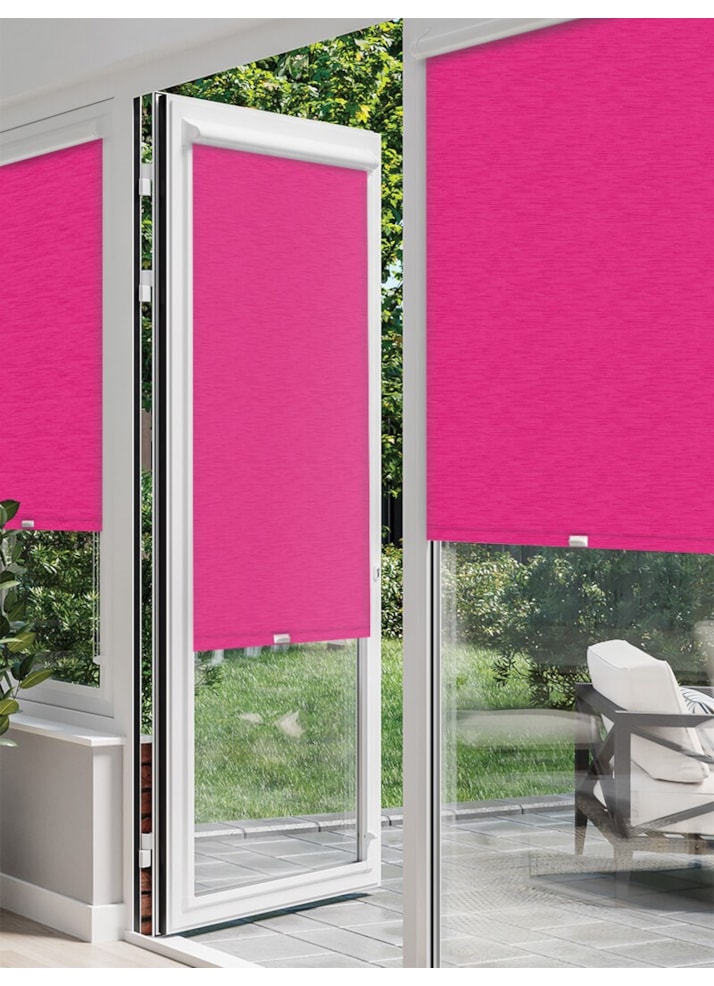 New York Fuchsia Pink Perfect Fit Roller Blind