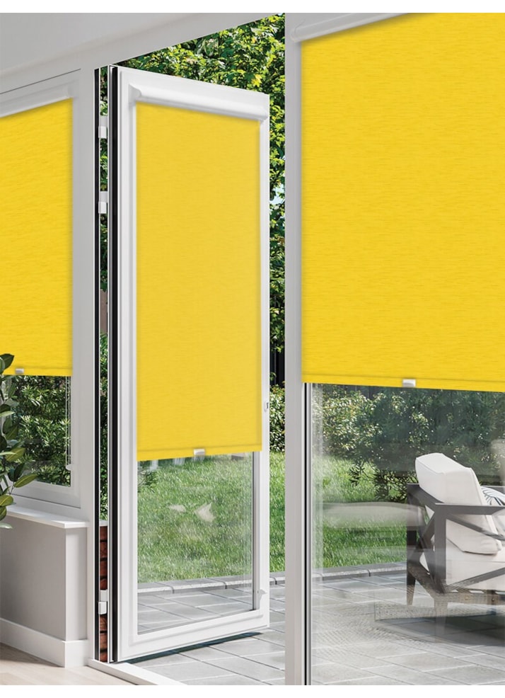 New York Sunshine Yellow Perfect Fit Roller Blind