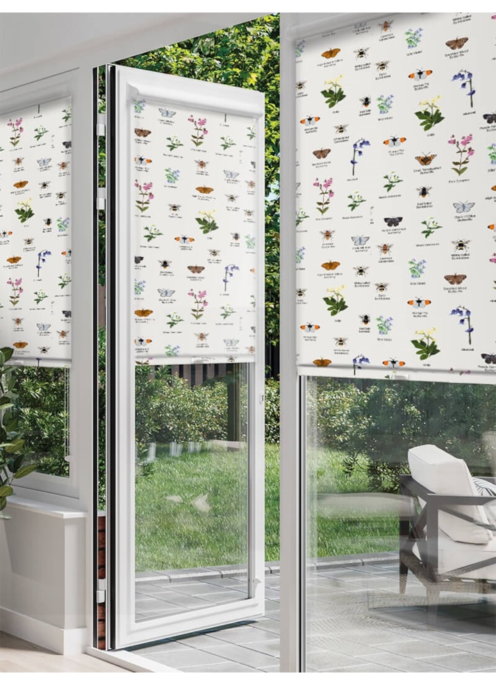 Oxfordshire Wildlife by Lorna Syson Perfect Fit Roller Blind