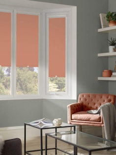 Blackout Amphora Terracotta Premium Perfect Fit Roller Blind