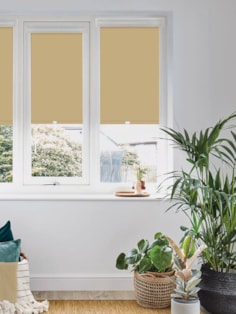 Blackout Jute Brown Perfect Fit Roller Blind