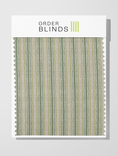 Picot Sage Roman Blind