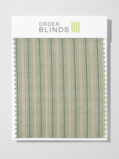 Picot Sage Roman Blind