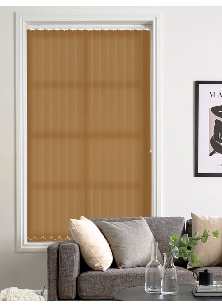 Praline Daylight 89mm Vertical Blind Replacement Slats