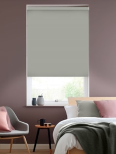 Quicksilver Grey Blackout Thermal Roller Blind