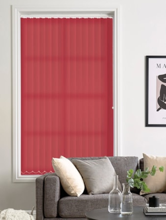 Raspberry 89mm Daylight Vertical Blind