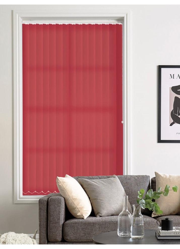 Raspberry 89mm Daylight Vertical Blind