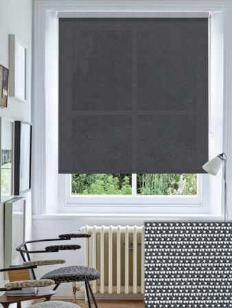 Slate Sunscreen Ready Made Roller Blind