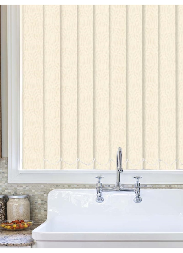 Regal Beige Waterproof 89mm Vertical Blind