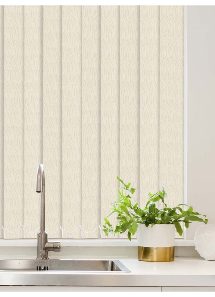 Regal Cream Waterproof  89mm Vertical Blind