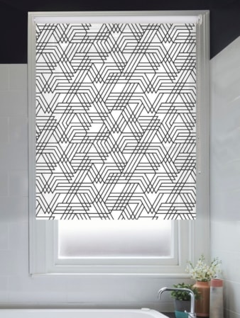 Rhombus Roller Blind