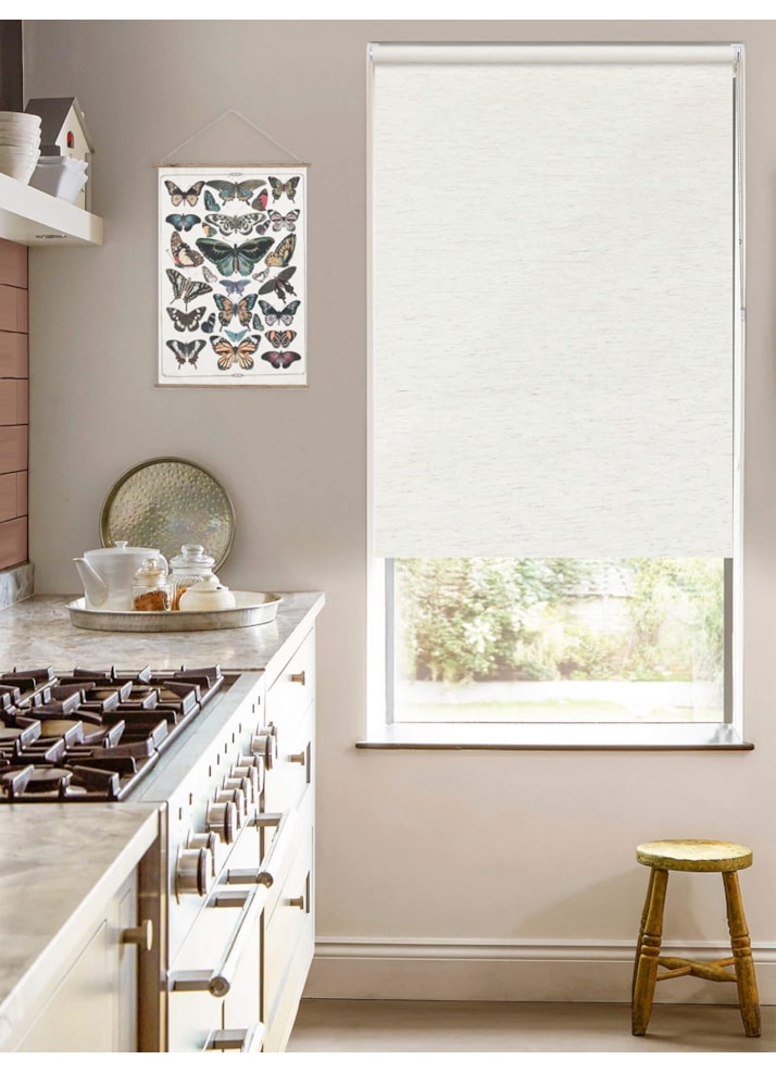 Linen Blackout Thermal Roller Blind