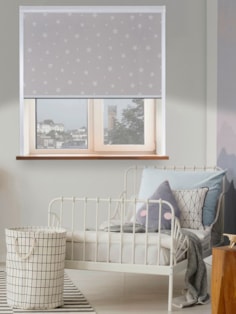 Glow In The Dark Stars Total Blackout Roller Blind